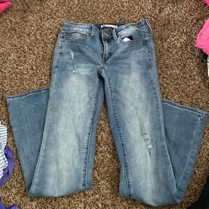 Boot cut jeans